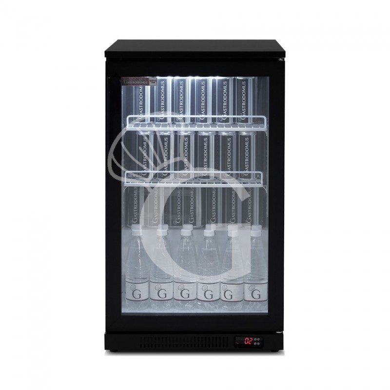 Expositor de bebidas ventilado 1 puerta abatible 98 LT - temperatura 0°C/+10°C