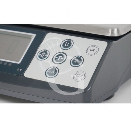 Balanza de control en ABS con capacidad de 5 Kg y precisión de 1 g L 245 mm x P 310 mm x A 95 mm Balanza de control en ABS con capacidad de 5 Kg y precisión de 1 g L 245 mm x P 310 mm x A 95 mm