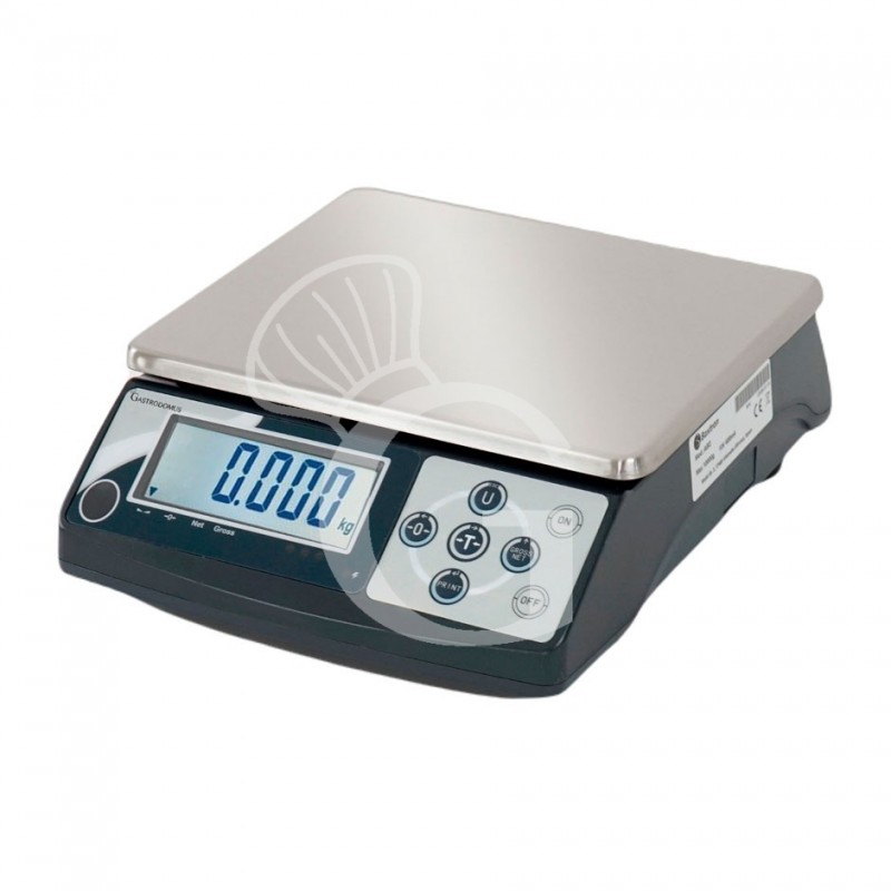 Balanza de control en ABS con capacidad de 5 Kg y precisión de 1 g L 245 mm x P 310 mm x A 95 mm