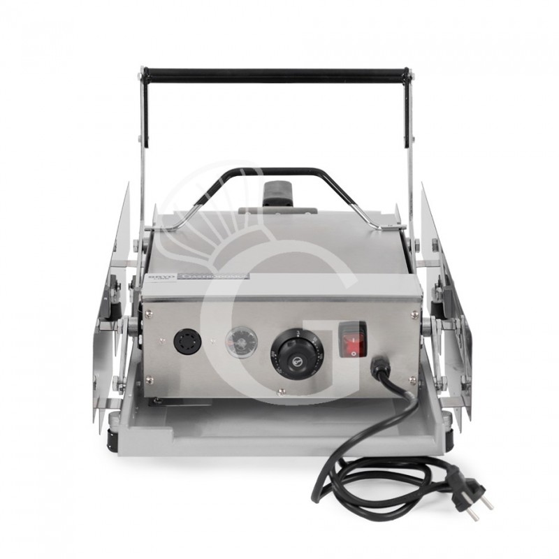 Tostadora de pan para hamburguesas L 395 mm x P 760 mm x H 330 mm 2,4 KW