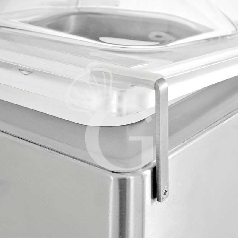 Envasadora de campana al vacío con barra de sellado L 520 mm de acero inoxidable ideal para envasar líquidos