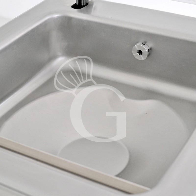 Envasadora de campana al vacío con barra de sellado L 520 mm de acero inoxidable ideal para envasar líquidos