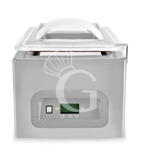 Envasadora de campana al vacío con barra de sellado L 320 mm de acero inoxidable ideal para envasar líquidos