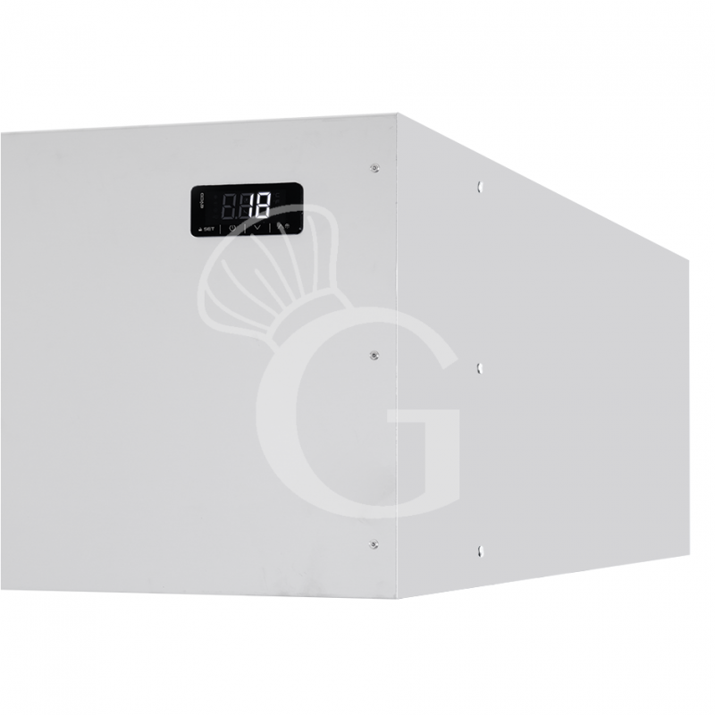 Campana de condensación en acero inoxidable, dimensiones L 1035 mm x P 1435 mm x H 310 mm