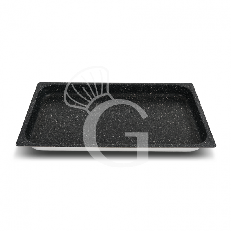 Bandeja rectangular de aluminio con revestimiento antiadherente GN1/1 L 530 mm X P 325 mm X A 40 mm