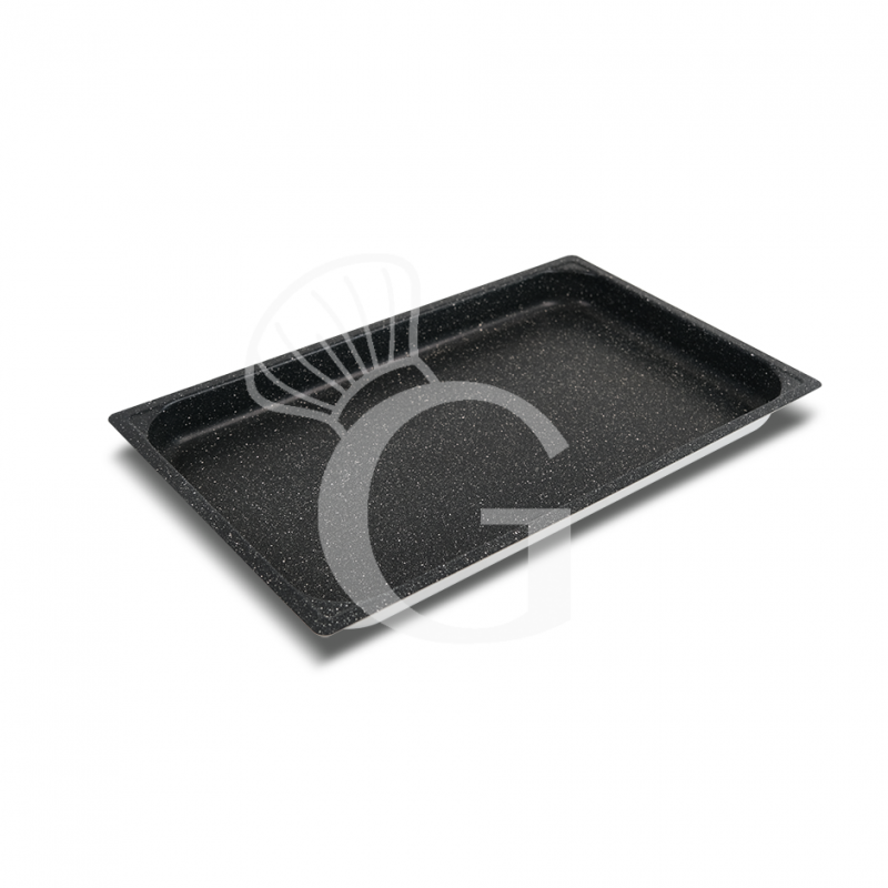 Bandeja rectangular de aluminio con revestimiento antiadherente GN1/1 L 530 mm X P 325 mm X A 40 mm
