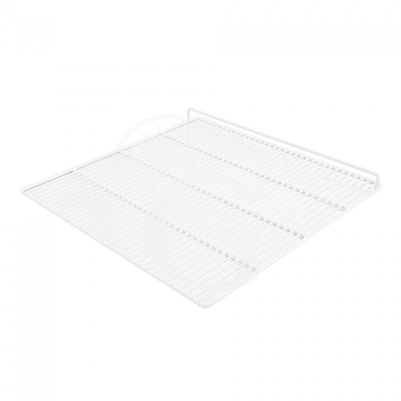 Rejilla plastificada con tope color blanco 530 mm x 540 mm