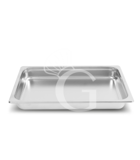 Cubeta de acero inoxidable GN1/1 L 535 mm x P 330 mm x A 65 mm