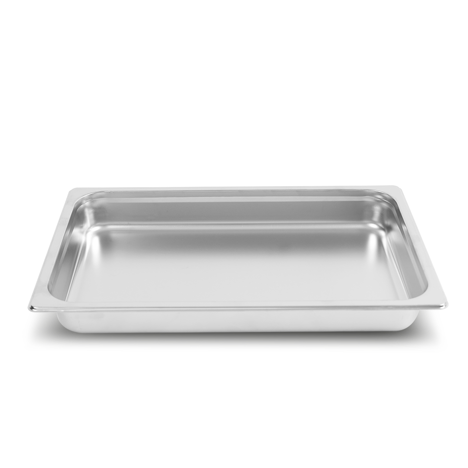 Cubeta de acero inoxidable GN1/1 L 535 mm x P 330 mm x A 65 mm