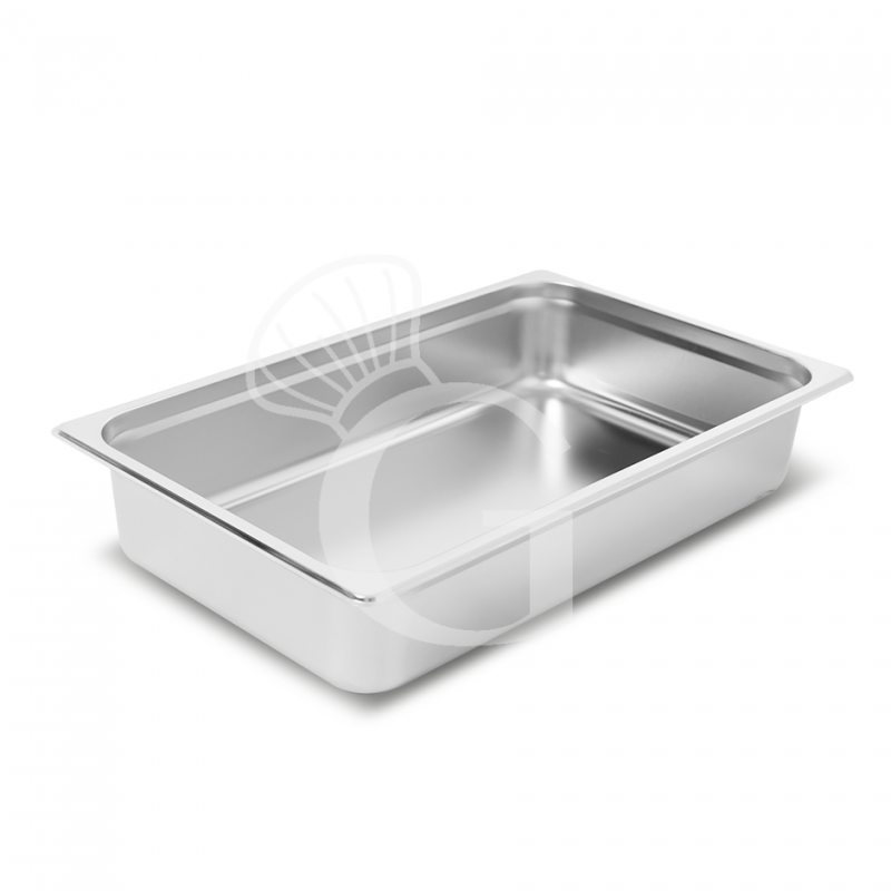 Cubeta de acero inoxidable GN 1/1 L 535 mm X P 330 mm X A 100 mm