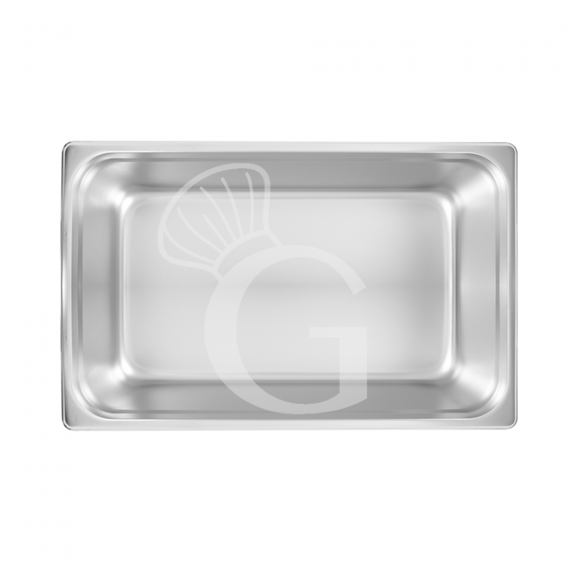 Cubeta de acero inoxidable GN 1/1 L 535 mm x P 330 mm x H 150 mm