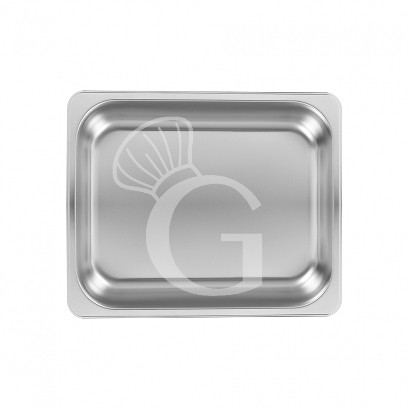 Cubeta de acero inoxidable GN1/2 L 323 mm x P 265 mm x A 65 mm