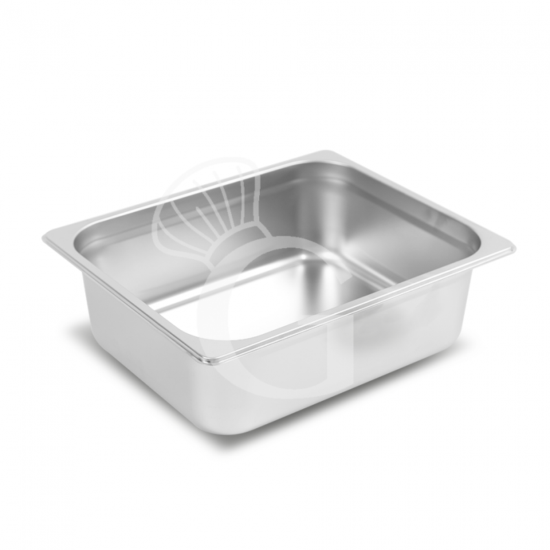 Cubeta de acero inoxidable GN1/2 L 323 mm X P 265 mm X A 105 mm