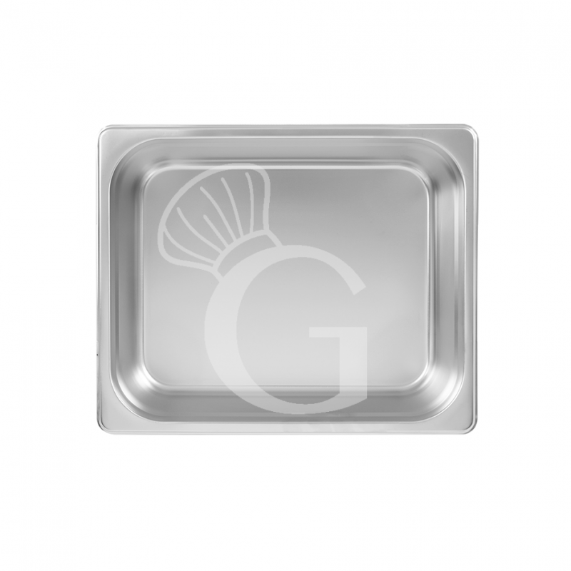Cubeta de acero inoxidable GN1/2 L 323 mm X P 265 mm X A 105 mm