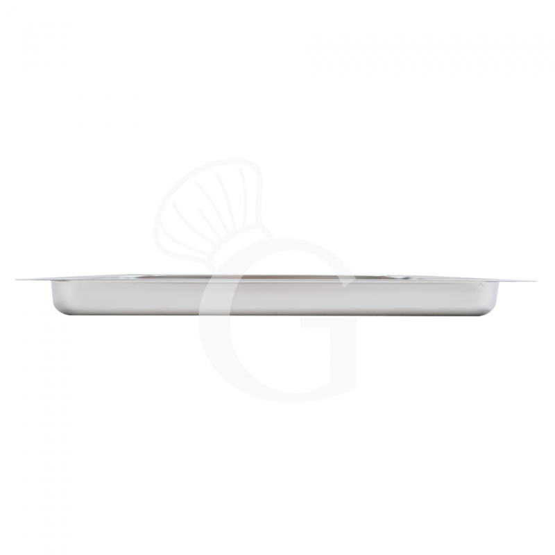 bandeja rectangular de acero inoxidable gn11 l 530 mm x p 325 mm x h 40 mm