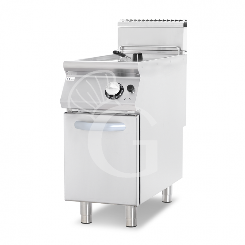 Freidora a gas sobre mueble con 1 cuba 13 LT 12 Kw