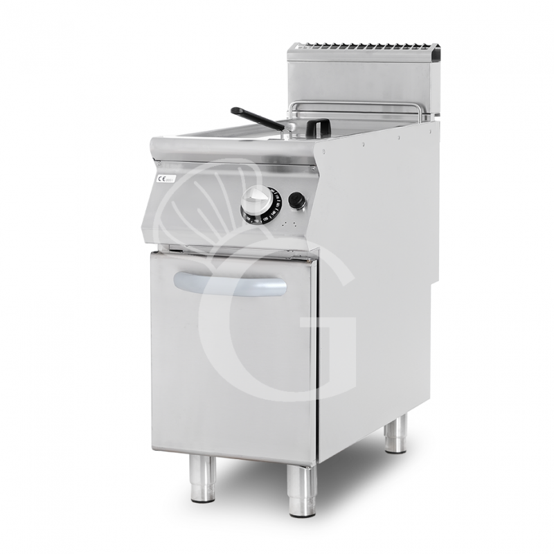 Freidora a gas sobre mueble con 1 cuba 22 LT 20 Kw