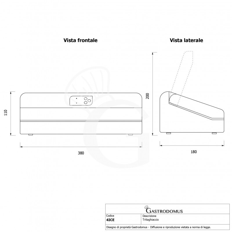 Envasadora al vacío automática con barra de sellado L330 mm plástico ABS con predisposición  para el envasado al vacío de botes