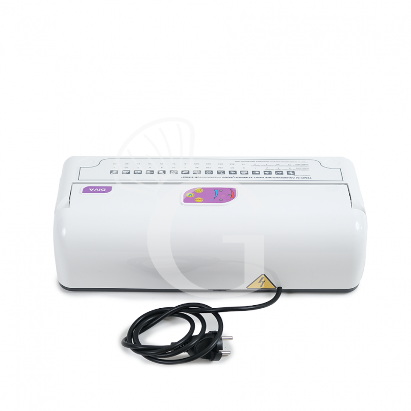 Envasadora al vacío automática con barra de sellado L330 mm plástico ABS con predisposición  para el envasado al vacío de botes