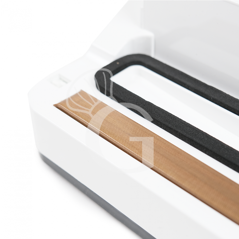 Envasadora al vacío automática con barra de sellado L330 mm plástico ABS con predisposición  para el envasado al vacío de botes