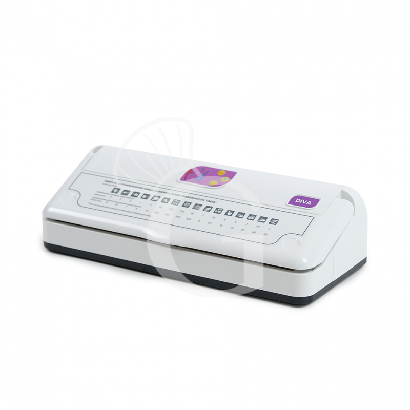 Envasadora al vacío automática con barra de sellado L330 mm plástico ABS con predisposición  para el envasado al vacío de botes