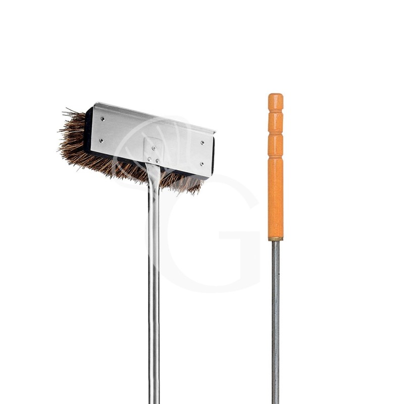 Cepillo para horno eléctrico de fibra natural con dimensiones 220x80x1200H mm