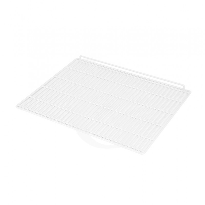 Rejilla plastificada con tope color blanco 653 mm x 525 mm