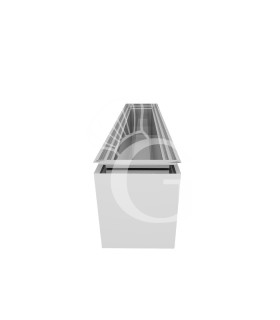 Cubeta aislada neutra para hielo - L 1121 × P 228 × H 260 mm