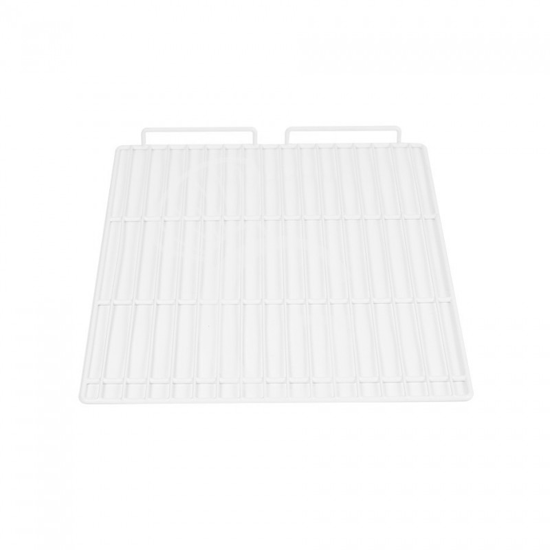 Rejilla plastificada con tope color gris 535 mm x 650 mm