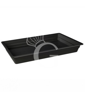 Bandeja de melamina negra GN 1/1 L 530 x P 325 x H 40 mm
