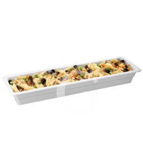 Cubeta de melamina Gastronorm GN2/4 L 530 mm x P 162 mm x A 20 mm