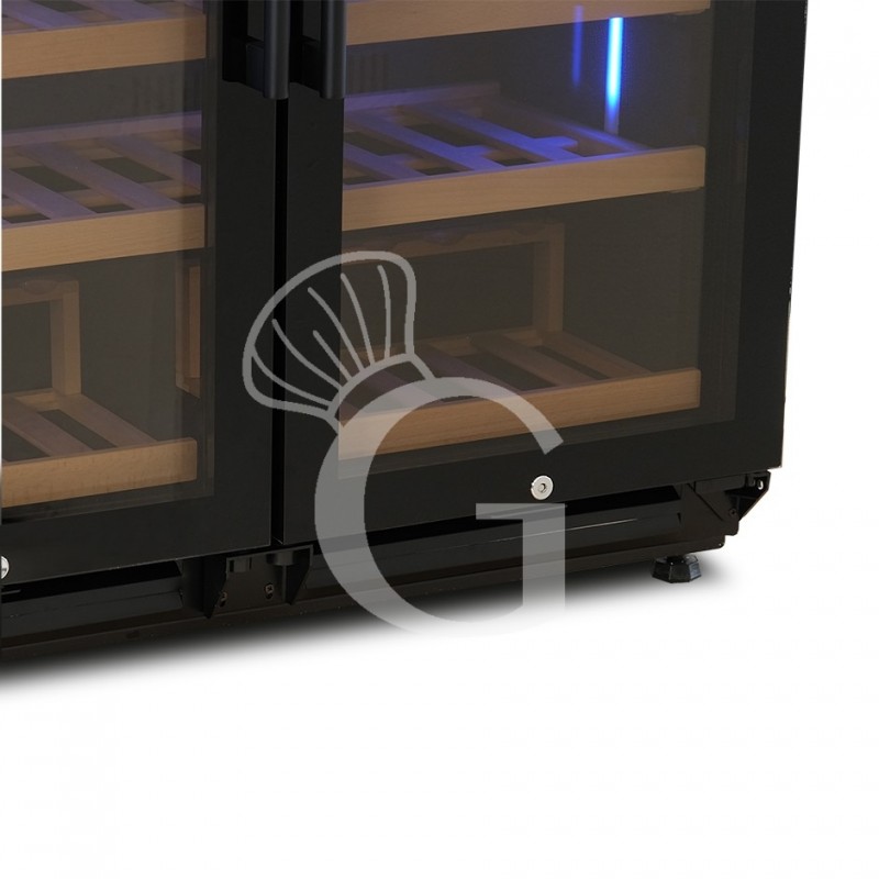 Vinoteca ventilada 508 LT 7 estantes 76 botellas +5°C/+22°C