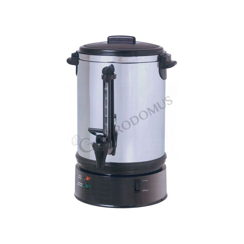 Dispensador de café caliente de ABS y acero inoxidable 7 LT 40 tazas diámetro 290 mm x 440 mm
