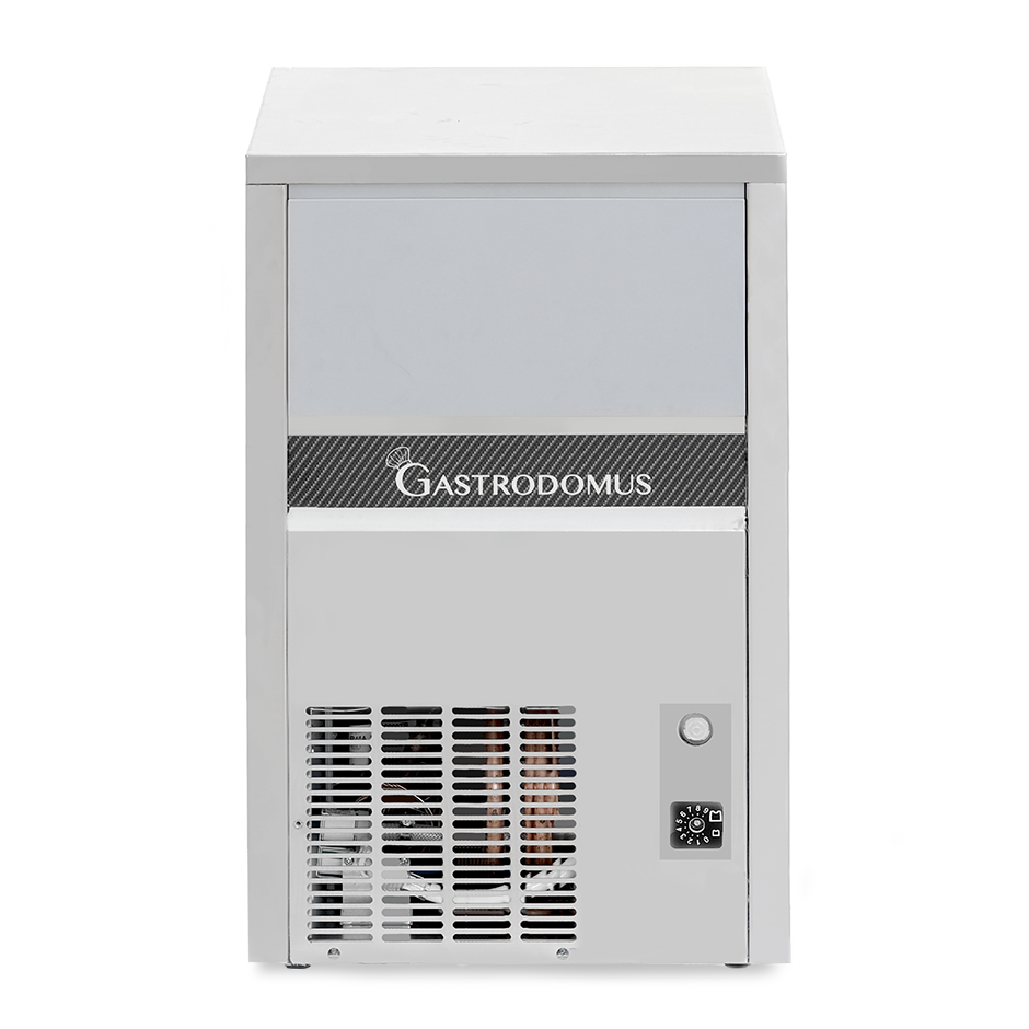 Máquina de hielo monofásica kg 100/24h cubito macizo refrigeración por aire