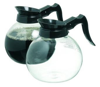 Jarra de vidrio capacidad 1,7 litros para el café