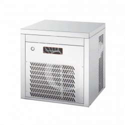 Máquina de hielo monofásica, 300 kg/24 h, hielo granulado, refrigeración por aire