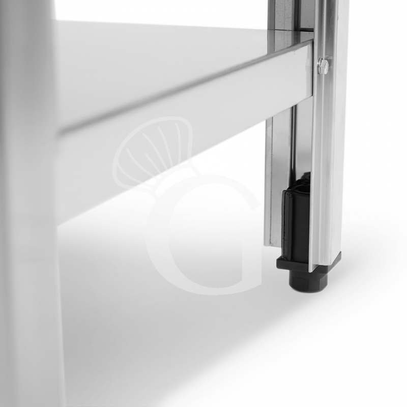 estanteria de pie de acero inoxidable 4 estantes l 800 x p 500 x a 2000 mm