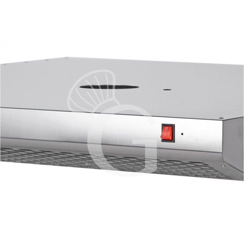 Campana inox  para horno pizza- L 1000 mm x P 995 mm x H 120 mm