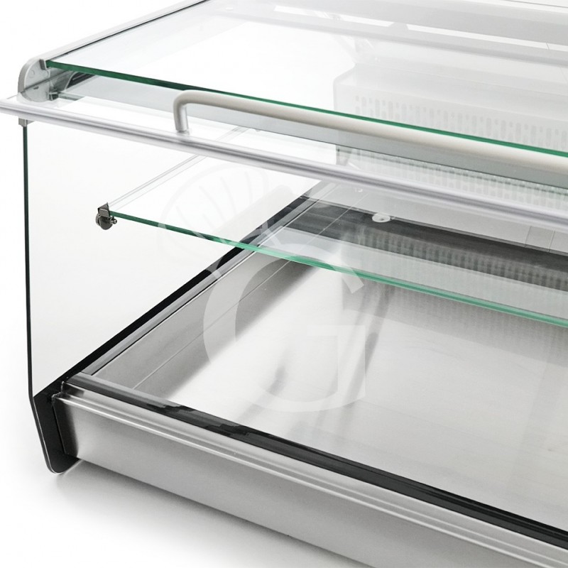 Vitrina refrigerada de sobremesa ventilada 128 LT +2°C/ +12°C