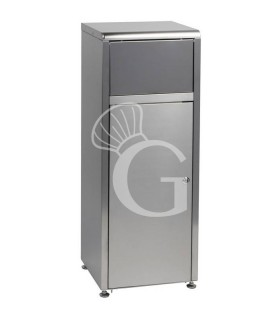 Contenedor para vaciado de bandejas 50 LT L 400 mm x P 320 mm x H 1075 mm
