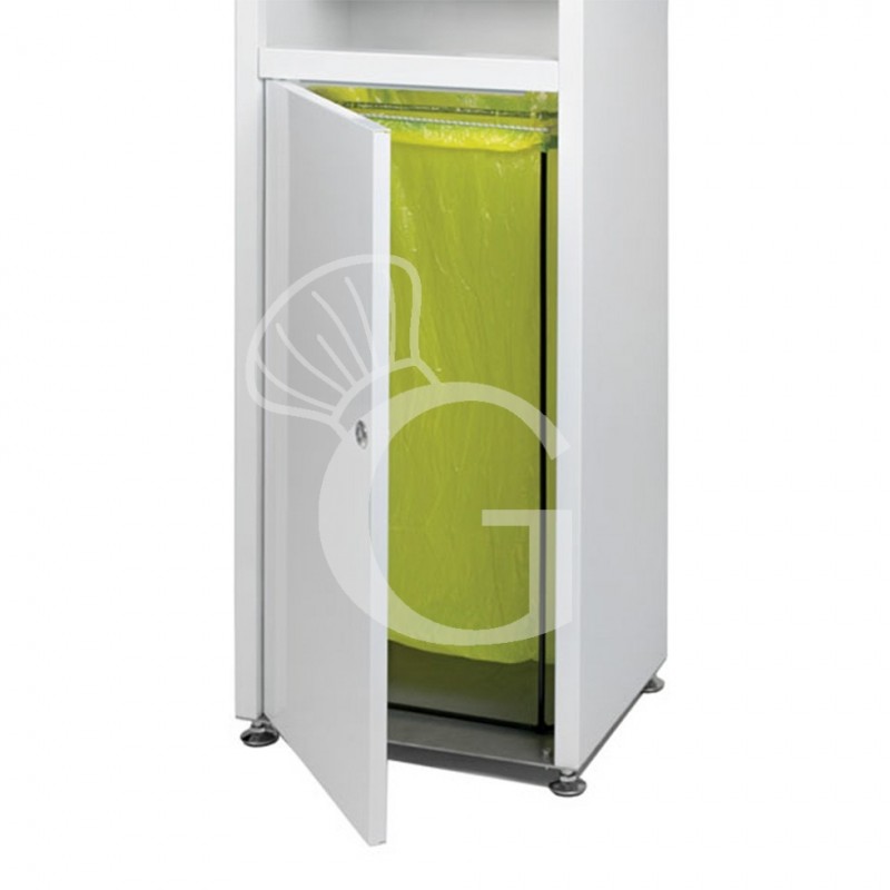 Contenedor para vaciado de bandejas 50 LT L 400 mm x P 320 mm x H 1075 mm