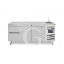 Mesa refrigerada 2 cajones...