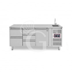 Mesa refrigerada 5 cajones...