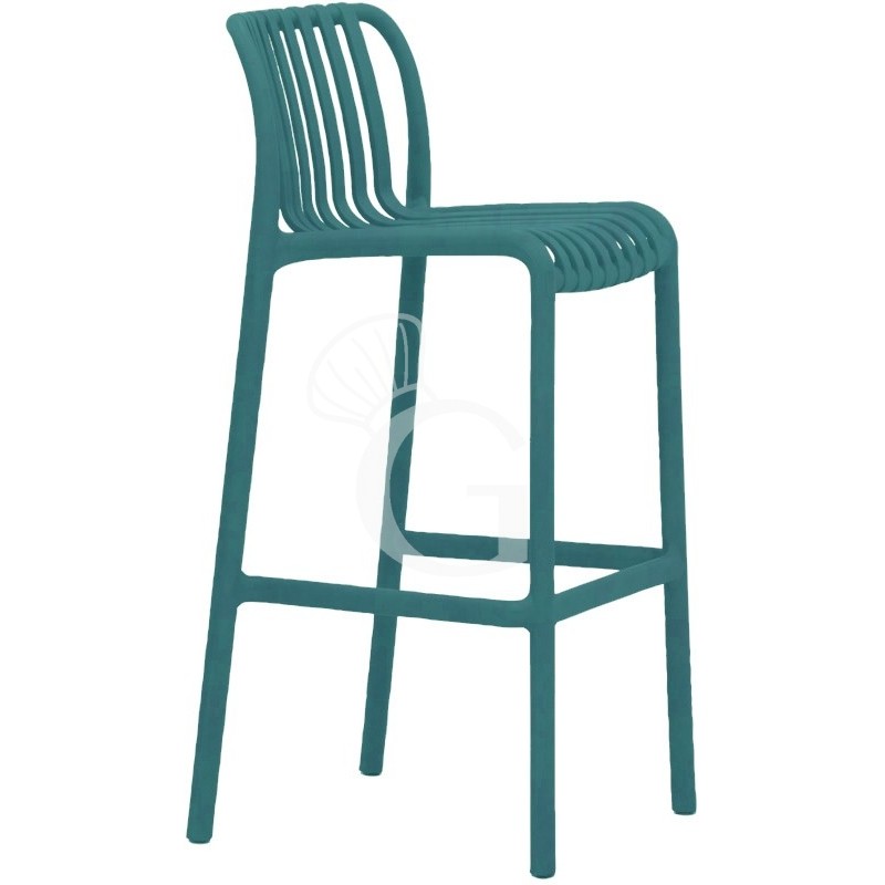 Taburete con estructura de polipropileno