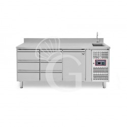 Mesa refrigerada con...