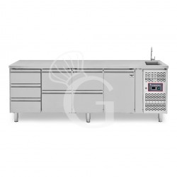 Mesa refrigerada con...