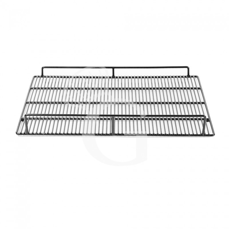 Rejilla con tope para producto, color negro, para BL488B