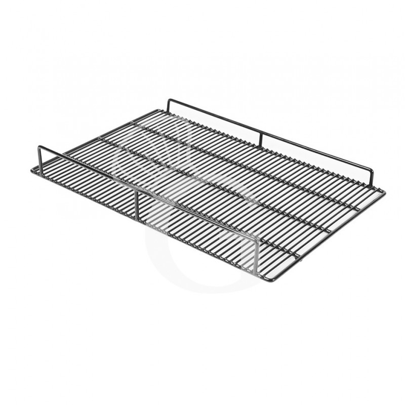 Rejilla con tope para producto, color negro, para BL488B