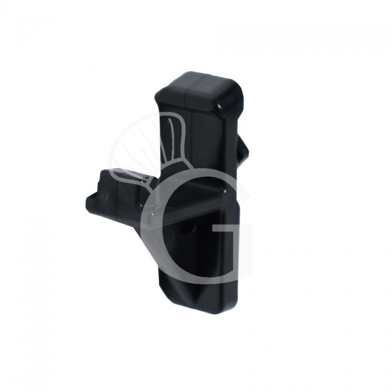 Clip individual de soporte para rejilla – NEGRO.
