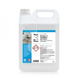Detergente diario para interiores, apto para todas las superficies duras, 2 bidones de 5 L